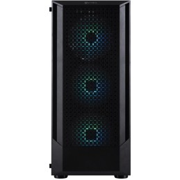 BitFenix skříň C50 Negro / ATX /  4x 120mm FRGB fan / 2xUSB 2.0 / USB 3.0 / tvrzené sklo / černá