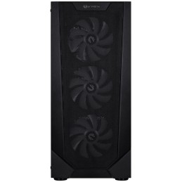BitFenix skříň C60 Negro / ATX /  4x 120mm ARGB fan + controller / 2xUSB 2.0 / USB 3.0 / tvrzené sklo / černá