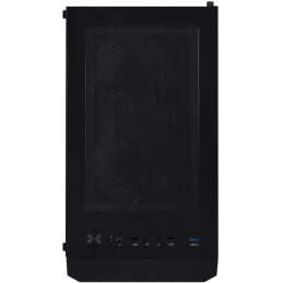BitFenix skříň C60 Negro / ATX /  4x 120mm ARGB fan + controller / 2xUSB 2.0 / USB 3.0 / tvrzené sklo / černá