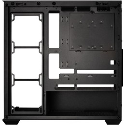 BitFenix skříň CETO Cube / 4x 120mm ARGB fan / 2x USB 3.0 / USB-C / tvrzené sklo / černá