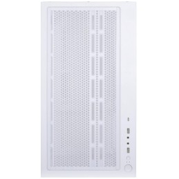 BitFenix skříň CETO Cube / 4x 120mm ARGB fan / 2x USB 3.0 / USB-C / tvrzené sklo / bílá