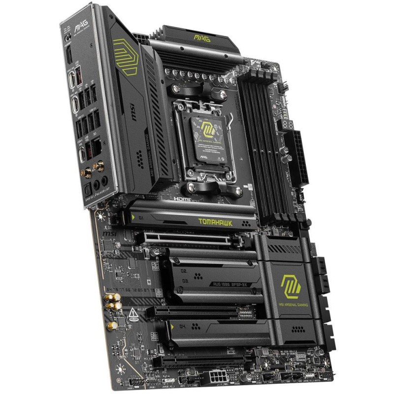 MSI MAG X870E TOMAHAWK WIFI / AMD X870E / AM5 / 4x DDR5 / M.2 / USB4 / WiFi / ATX