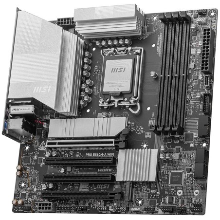 MSI PRO B860M-A WIFI / INTEL B860 / LGA1851 / 4x DDR5 / M.2 / WiFi / mATX