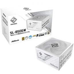 ASRock SL-850GW / 850W / 80PLUS Gold / ATX3.1 / modulární / 135mm fan / bílý / akt.