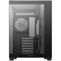 DEEPCOOL skříň CG530 4F / ATX / 4x120mm ARGB fans / USB 3.0 / USB-C/ panoramatická / černá
