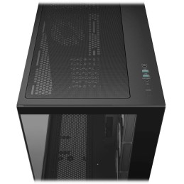 DEEPCOOL skříň CG530 4F / ATX / 4x120mm ARGB fans / USB 3.0 / USB-C/ panoramatická / černá