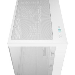 DEEPCOOL skříň CG530 4F ATX / 4x120mm ARGB fans / USB 3.0 / USB-C/ panoramatická / bílá