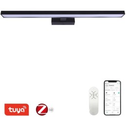 IMMAX NEO PINNA SMART nástěnné svítidlo 80cm 34W 2378lm černé Zigbee 3.0, TUYA