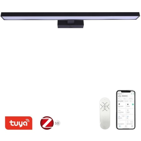 IMMAX NEO PINNA SMART nástěnné svítidlo 80cm 34W 2378lm černé Zigbee 3.0, TUYA