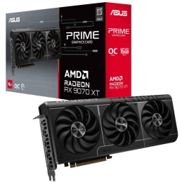 ASUS PRIME Radeon RX 9070 XT O16G / 16GB GDDR6 / PCI-E / 3x DP / 1x HDMI