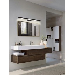 IMMAX NEO PINNA SMART nástěnné svítidlo 80cm 34W 2378lm černé Zigbee 3.0, TUYA