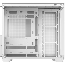 DEEPCOOL skříň CG530 ATX / USB 3.0 / USB-C/ panoramatická / bílá