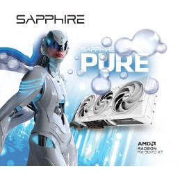 SAPPHIRE PURE AMD RADEON RX 9070 XT GAMING OC 16GB / 2x HDMI / 2x DP