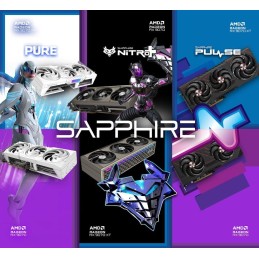 SAPPHIRE PULSE AMD RADEON RX 9070 XT GAMING 16GB / 2x HDMI / 2x DP