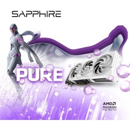 SAPPHIRE PURE AMD RADEON RX 9070 GAMING OC 16GB / 2x HDMI / 2x DP