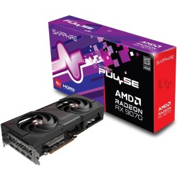 SAPPHIRE PULSE AMD RADEON RX 9070 GAMING 16GB / 2x HDMI / 2x DP