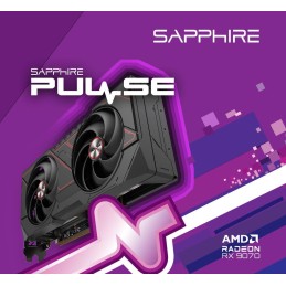 SAPPHIRE PULSE AMD RADEON RX 9070 GAMING 16GB / 2x HDMI / 2x DP