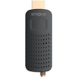STRONG DVB-T/T2 tuner HDMI stick SRT 84/ Full HD/ H.265/HEVC/ externí anténa/ EPG/ PVR/ HDMI/ USB/ micro USB/ IR/ černý