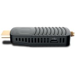 STRONG DVB-T/T2 tuner HDMI stick SRT 84/ Full HD/ H.265/HEVC/ externí anténa/ EPG/ PVR/ HDMI/ USB/ micro USB/ IR/ černý