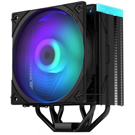 Endorfy chladič CPU Fera 5 Black ARGB / ultratichý/ 120mm ARGB / fan/ 4 heatpipes / PWM / pro Intel i AMD / černý