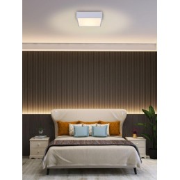 IMMAX NEO CANTO SLIM Smart stropní svítidlo 28x28x7cm 22W 1610lm bílé Zigbee 3.0, TUYA