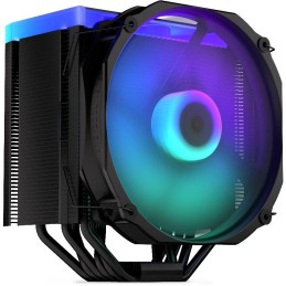 Endorfy chladič CPU Fortis 5 Black ARGB / 140mm fan/ 6 heatpipes / PWM / nanoreset controller / pro Intel i AMD / černý