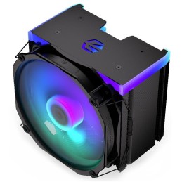 Endorfy chladič CPU Fortis 5 Black ARGB / 140mm fan/ 6 heatpipes / PWM / nanoreset controller / pro Intel i AMD / černý