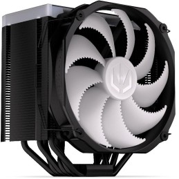Endorfy chladič CPU Fortis 5 Black ARGB / 140mm fan/ 6 heatpipes / PWM / nanoreset controller / pro Intel i AMD / černý