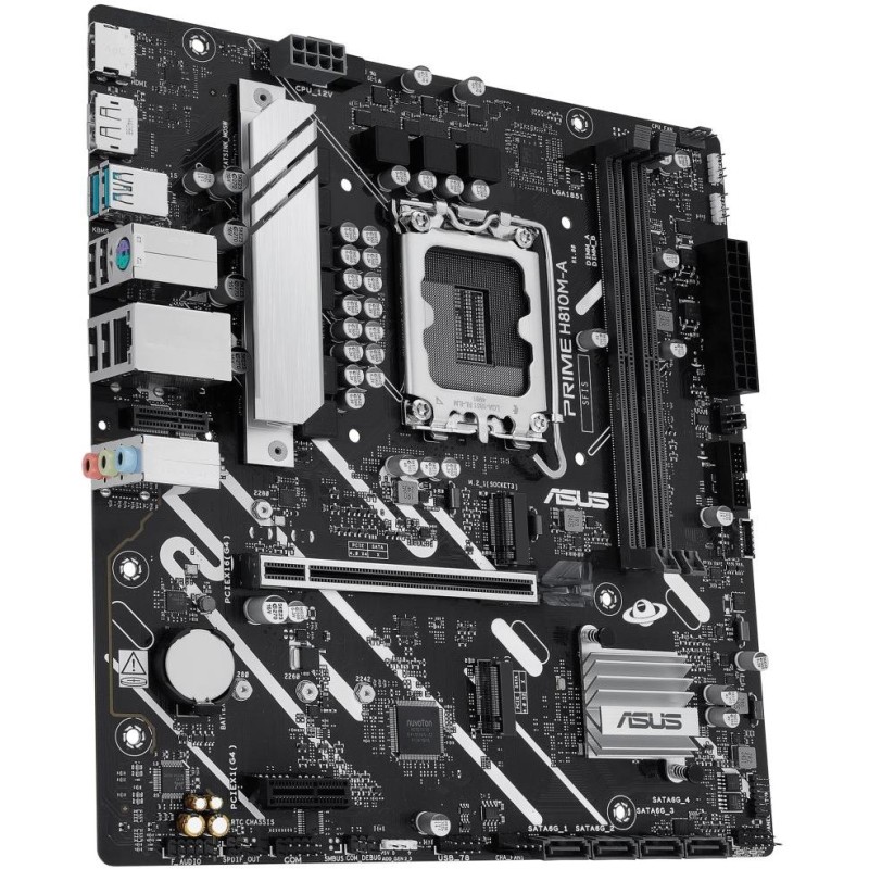 ASUS PRIME H810M-A-CSM / H810 / LGA1851 / DDR5 / DP / HDMI / 2x M.2 / mATX