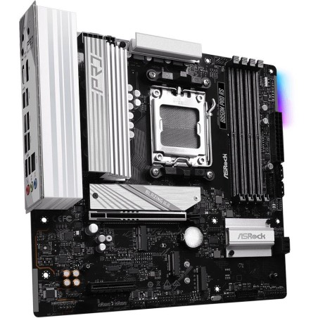 ASRock B850M Pro RS / AMD B850 / AM5 / 4x DDR5 DIMM / 3x M.2 / HDMI / DP / USB-C / mATX