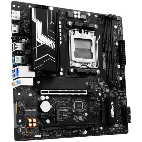 ASRock B850M-X / AMD B850 / AM5 / 2x DDR5 DIMM / 2x M.2 / HDMI / DP / USB-C / mATX