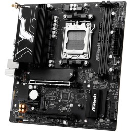 ASRock B850M-X WiFi / AMD B850 / AM5 / 2x DDR5 DIMM / 2x M.2 / HDMI / DP / USB-C / WiFi / mATX