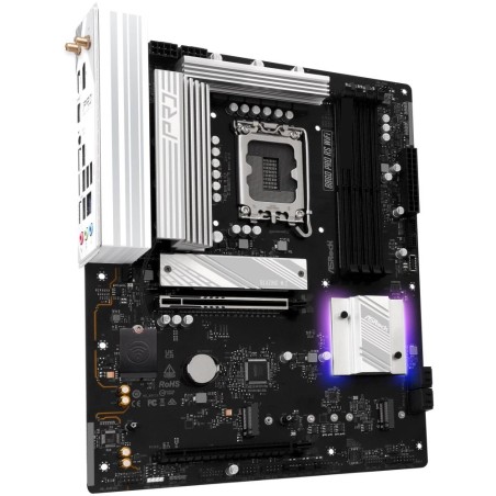 ASRock B860 Pro RS WiFi / Intel B860 / LGA1851 / 4x DDR5 / 3x M.2 / HDMI / DP / USB-C / WiFi / ATX