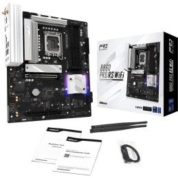 ASRock B860 Pro RS WiFi / Intel B860 / LGA1851 / 4x DDR5 / 3x M.2 / HDMI / DP / USB-C / WiFi / ATX