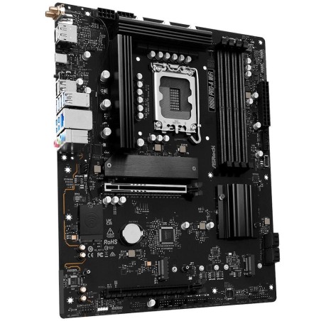 ASRock B860 Pro-A WiFi / Intel B860 / LGA1851 / 4x DDR5 / 3x M.2 / HDMI / DP / USB-C / WiFi / ATX