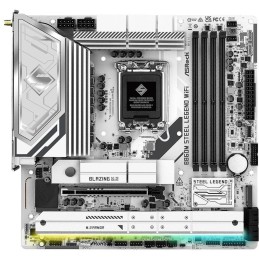 ASRock B860M Steel Legend WiFi / Intel B860 / LGA1851 / 4x DDR5 / 4x M.2 / HDMI / DP / Thunderbolt 4 / WiFi / mATX