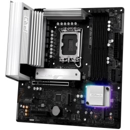 ASRock B860M Pro RS / Intel B860 / LGA1851 / 4x DDR5 / 3x M.2 / HDMI / DP / USB-C / mATX