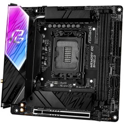 ASRock B860I Lightning WiFi / Intel B860 / LGA1851 / 2x DDR5 / 2x M.2 / HDMI / Thunderbolt 4 / WiFi / Mini-ITX