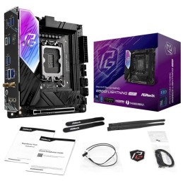 ASRock B860I Lightning WiFi / Intel B860 / LGA1851 / 2x DDR5 / 2x M.2 / HDMI / Thunderbolt 4 / WiFi / Mini-ITX