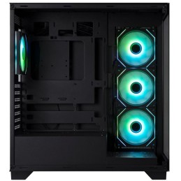 BitFenix skříň CETO / ATX / 4x 120mm ARGB fan / 2x USB 3.0 / USB-C / tvrzené sklo / černá