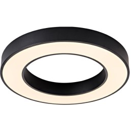 IMMAX NEO PASTEL SLIM SMART stropní svítidlo 60 x 7cm 53W černé Zigbee 3.0, TUYA