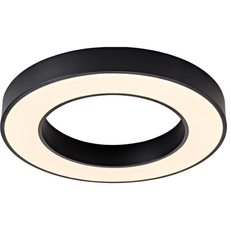 IMMAX NEO PASTEL SLIM SMART stropní svítidlo 60 x 7cm 53W černé Zigbee 3.0, TUYA