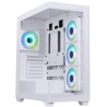 BitFenix skříň CETO / ATX / 4x 120mm ARGB fan / 2x USB 3.0 / USB-C / tvrzené sklo / bílá