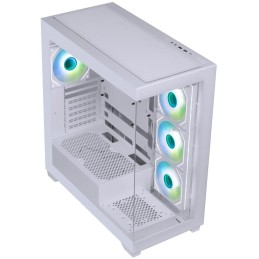 BitFenix skříň CETO / ATX / 4x 120mm ARGB fan / 2x USB 3.0 / USB-C / tvrzené sklo / bílá