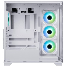 BitFenix skříň CETO / ATX / 4x 120mm ARGB fan / 2x USB 3.0 / USB-C / tvrzené sklo / bílá
