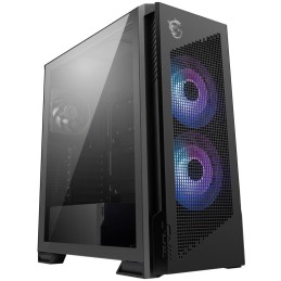 MSI skříň MPG VELOX 300R AIRFLOW PZ/ bez zdroje/ temperované sklo/ 2x 160mm fan/ 1x 120mm fan/ 2x USB/ 1x USB-C/ černá
