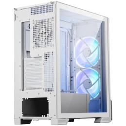 MSI skříň MPG VELOX 300R AIRFLOW PZ WHITE/ bez zdroje/ temperované sklo/ 2x 160mm fan/ x 120mm fan/2x USB/1x USB-C/bílá