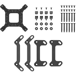 DEEPCOOL vodní chladič LD360 / 3x120 mm PWM ARGB fan / display / černý