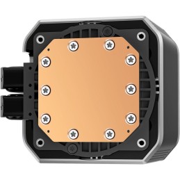 DEEPCOOL vodní chladič MYSTIQUE 360 ARGB / 3x120mm ARGB fan / dig. displej / Intel i AMD / černý