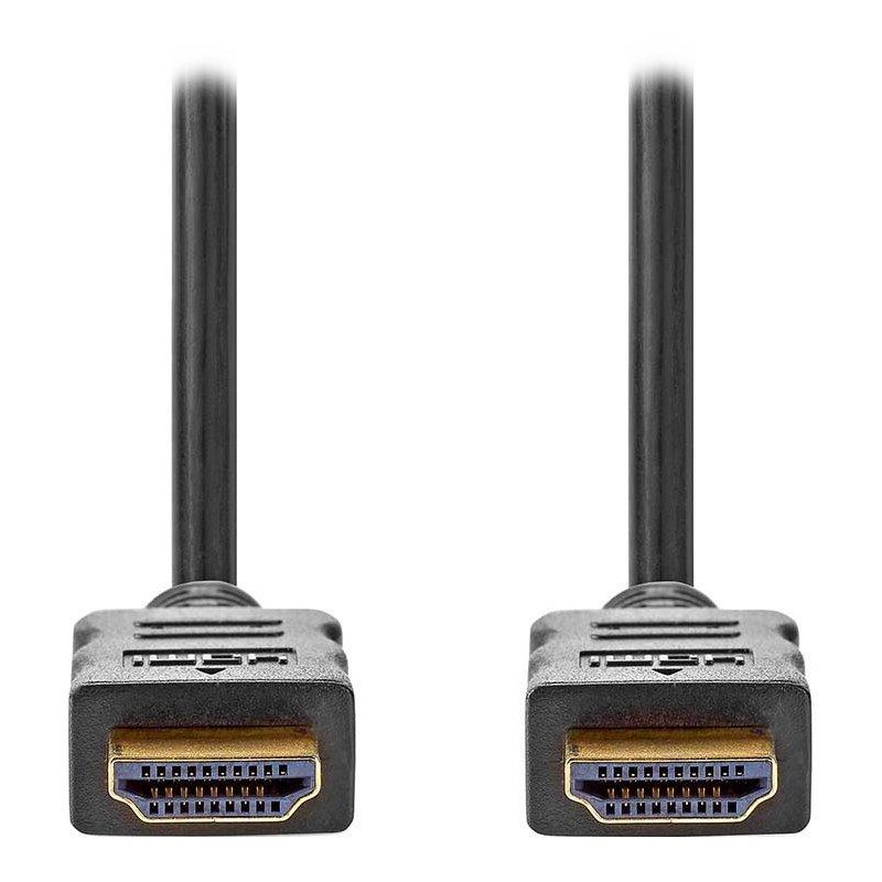 NEDIS High Speed HDMI 2.0 kabel s ethernetem/ 4K@60Hz/ zlacené konektory HDMI-HDMI/ černý/ bulk/ 7,5m